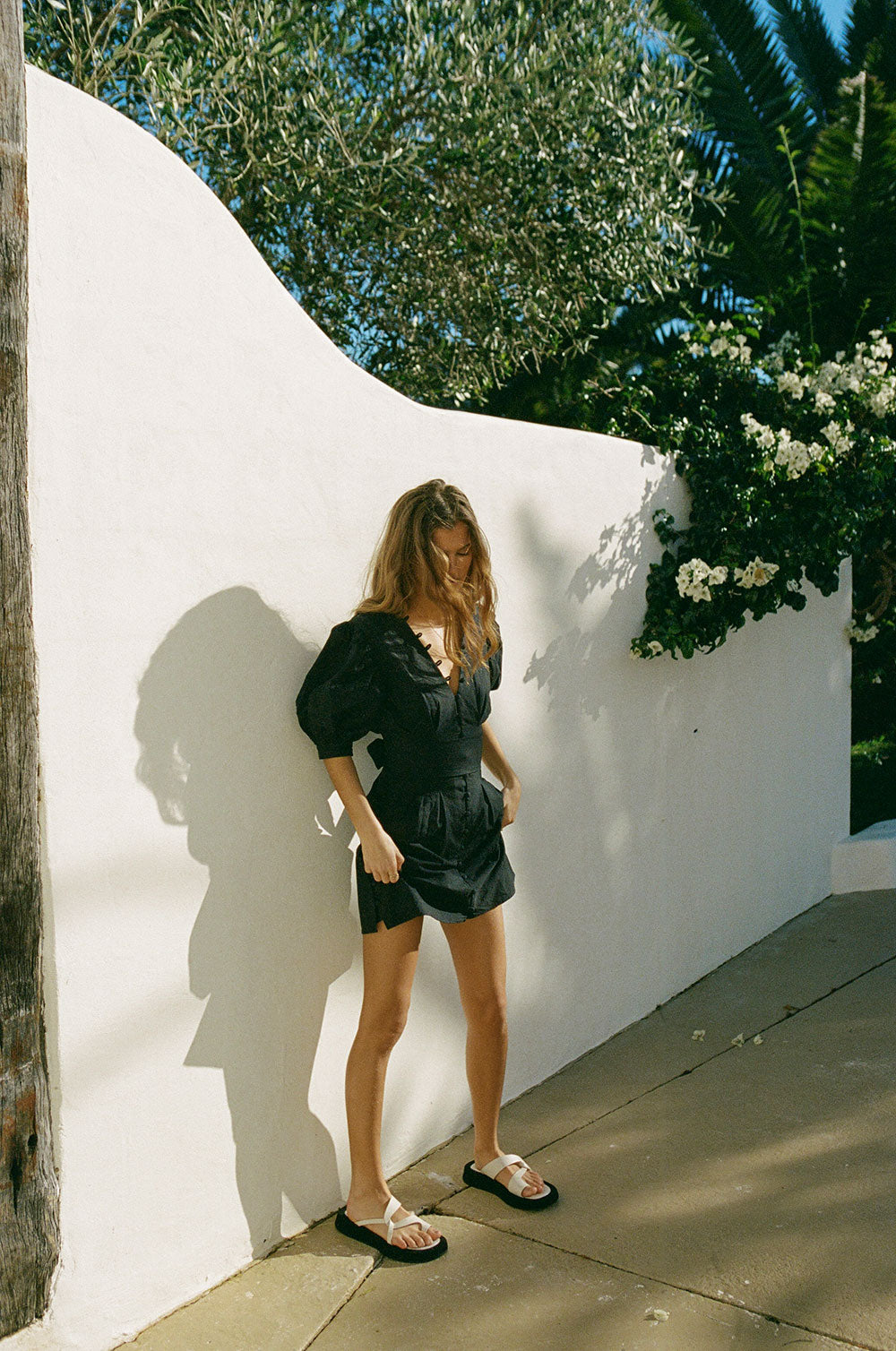 Stylish Black Kori Dress with Exquisite Detailing