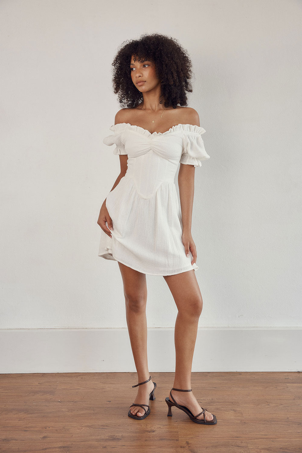 Unique Sample of Meraki Ruffled Women's Dress