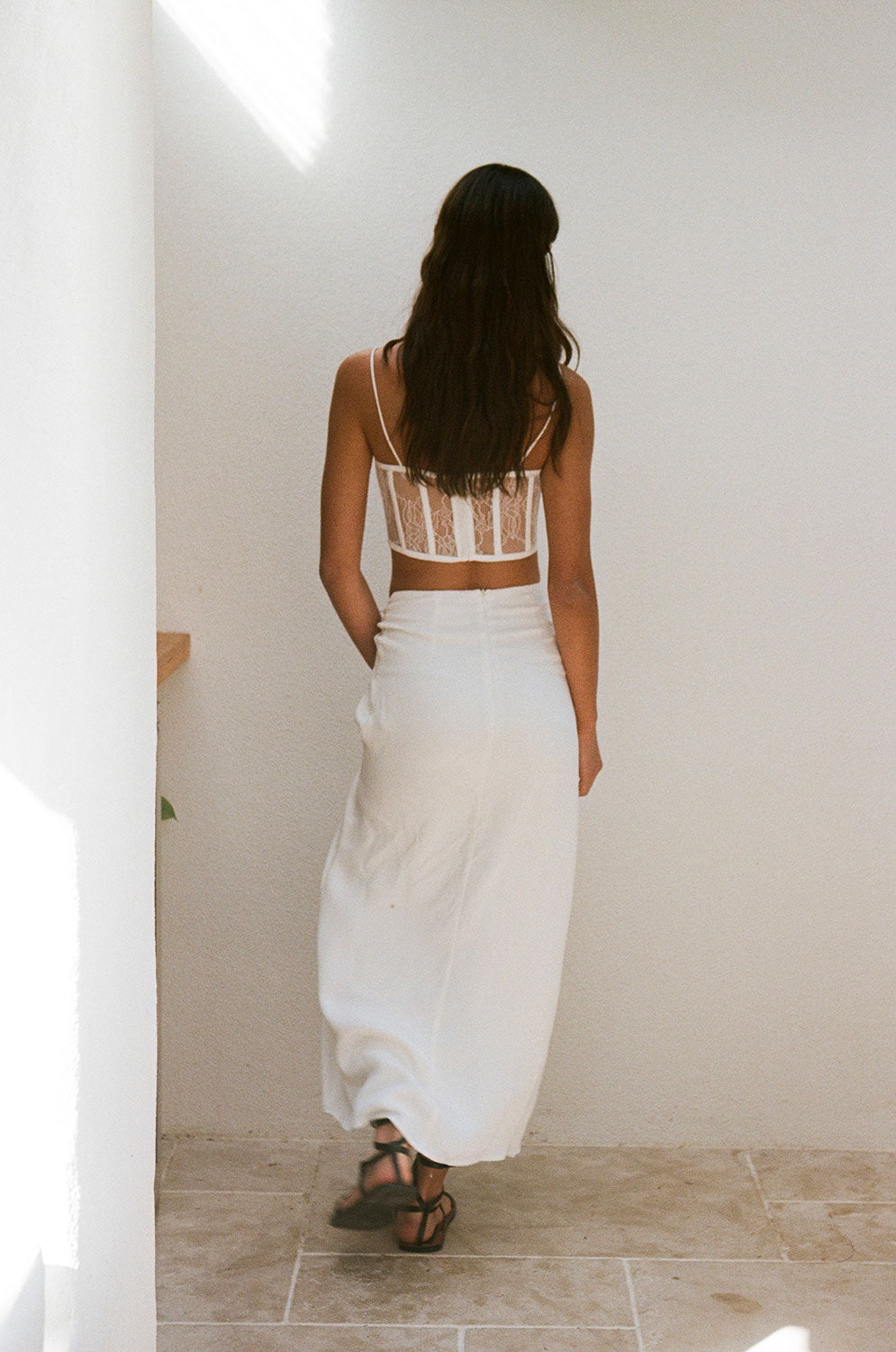 Sample Silky Miranda Women's Skirt - Unique Fashion Piece