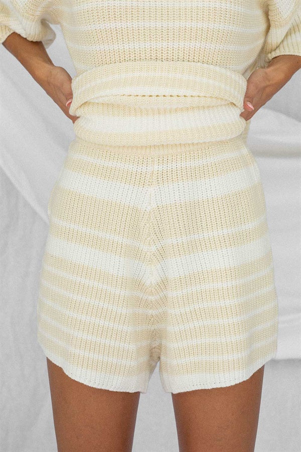 Fashionable Adelaide Knitted Shorts for Women's Wardrobe Essentials