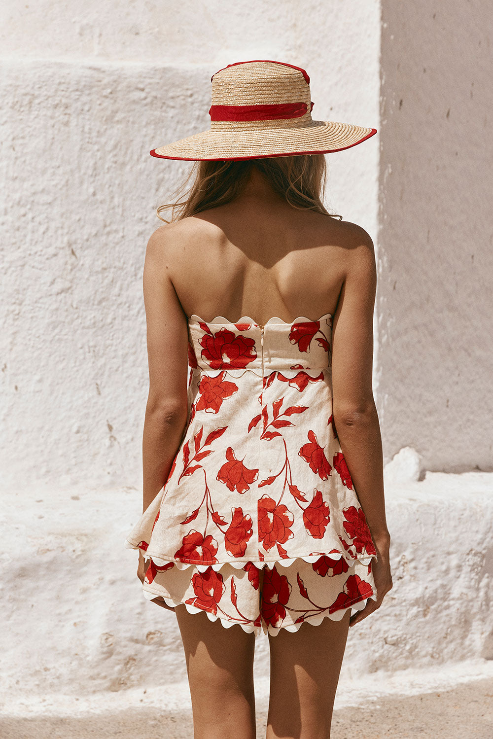 Exclusive Blooming Print Marionette Playsuit from Resort 2024 Collection