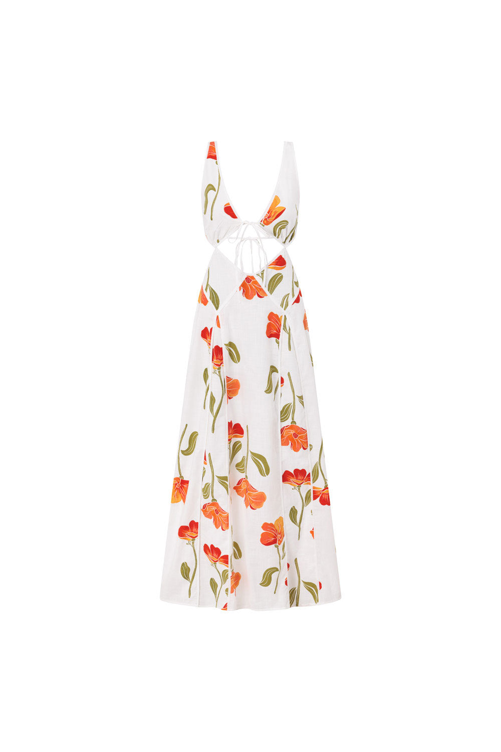 Exclusive Sabo Eliska Maxi Dress with Stunning Poppy Print