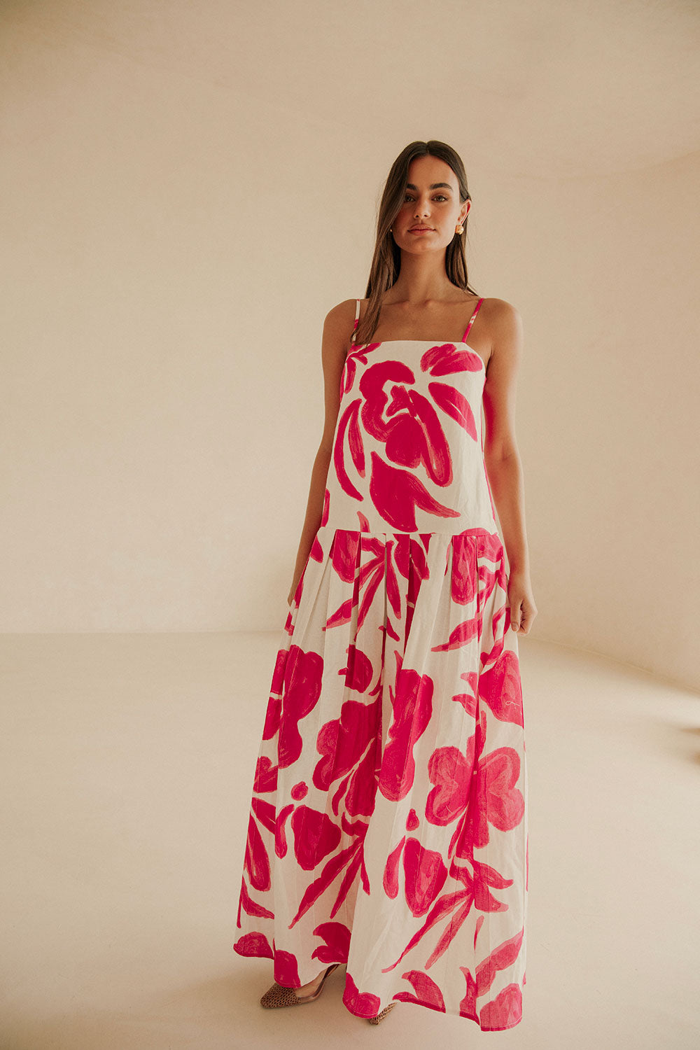 Ada Floral Patterned Bette Dress - Ideal for Special Events