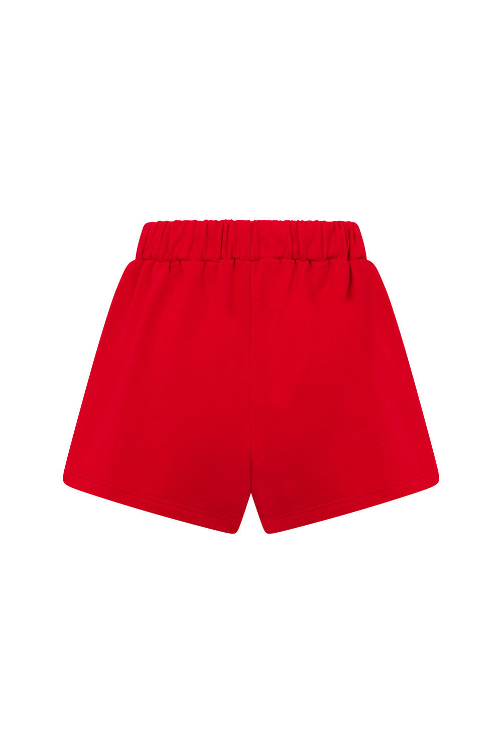 Vibrant Red Terry Orlando Shorts - Exclusive Design