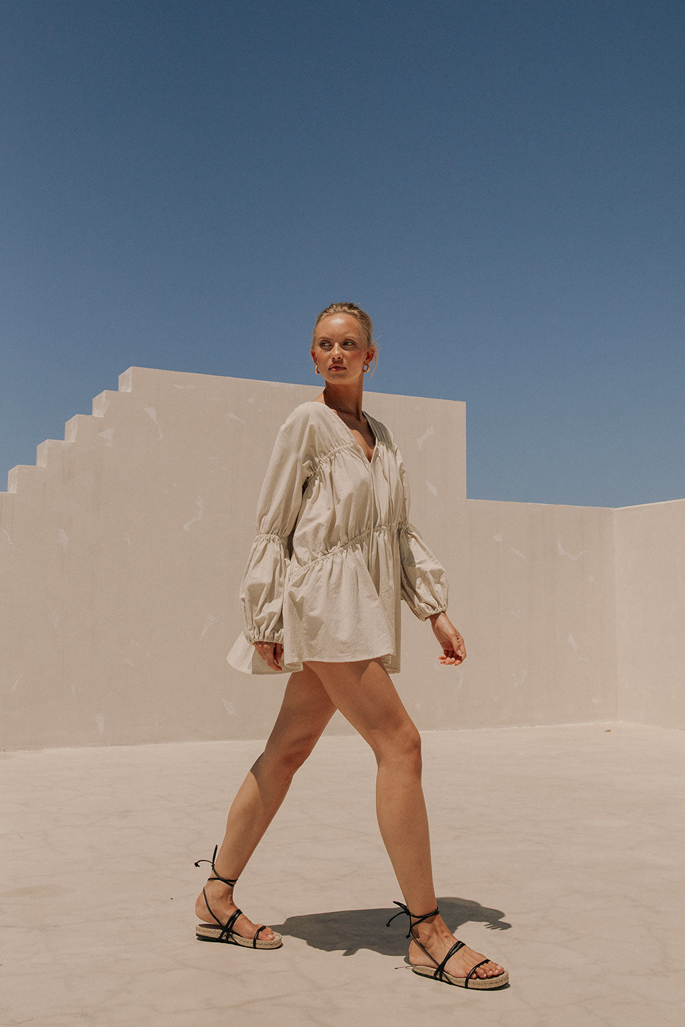 Sandy Beige Ava Women's Dress from the New MUSA Collection