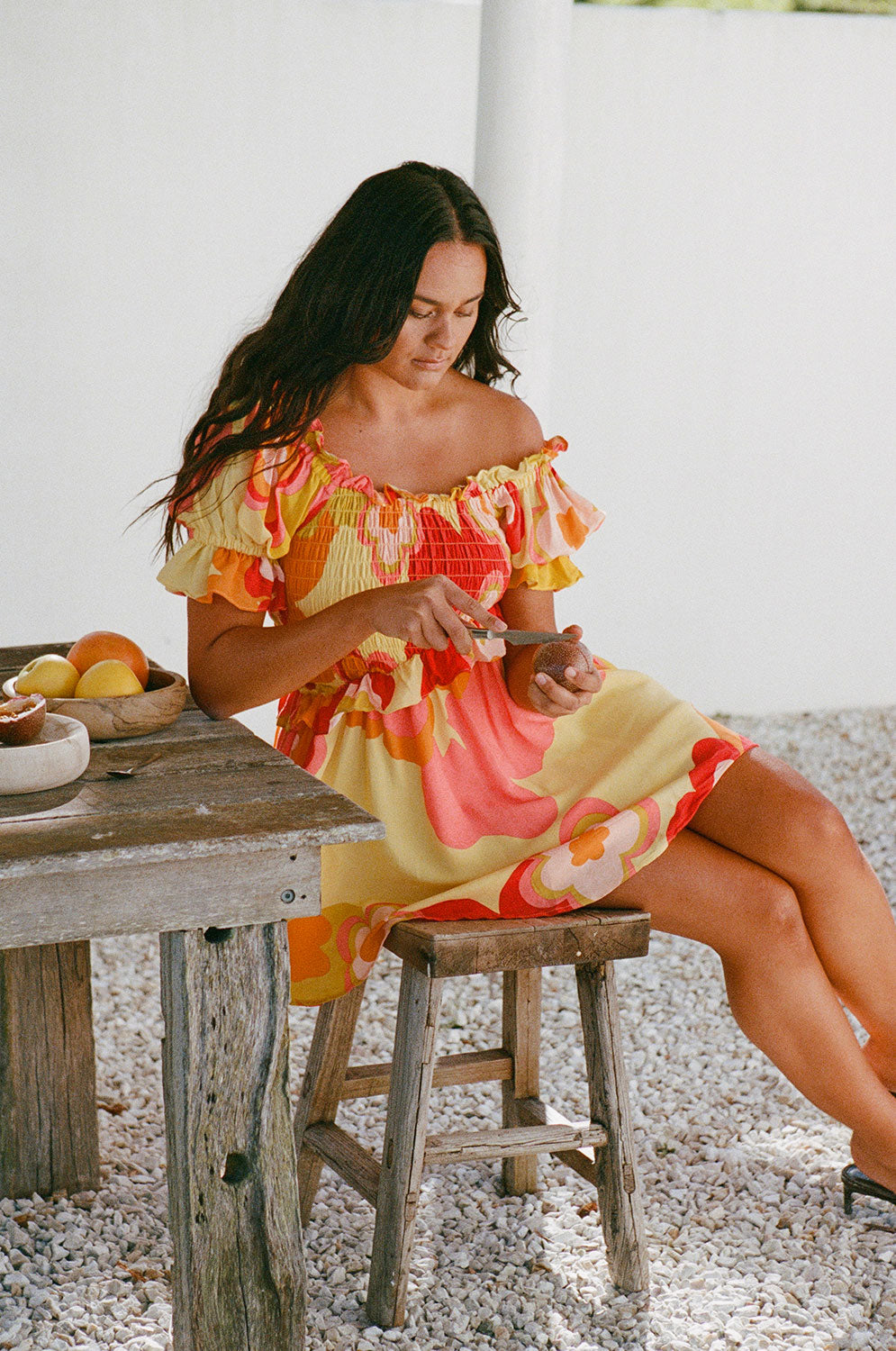 Stylish Jaden Off-the-Shoulder Party and Vacation Dress