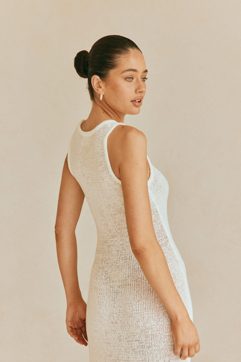 Sample Tall-sized Bardot Style Women's Dress