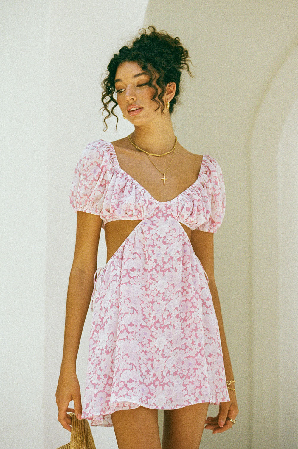 Exclusive Women's Eilish Peony Dress - One-of-a-Kind Sample