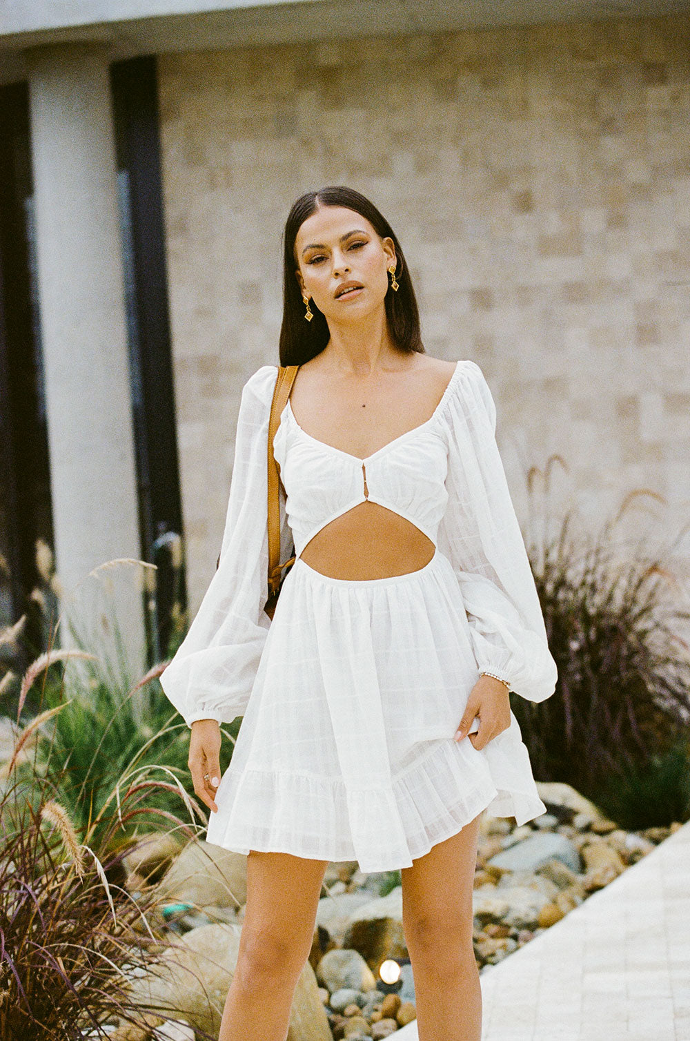 Unique Carlota Dress - A One - of - a - Kind Sample with Faint Marks