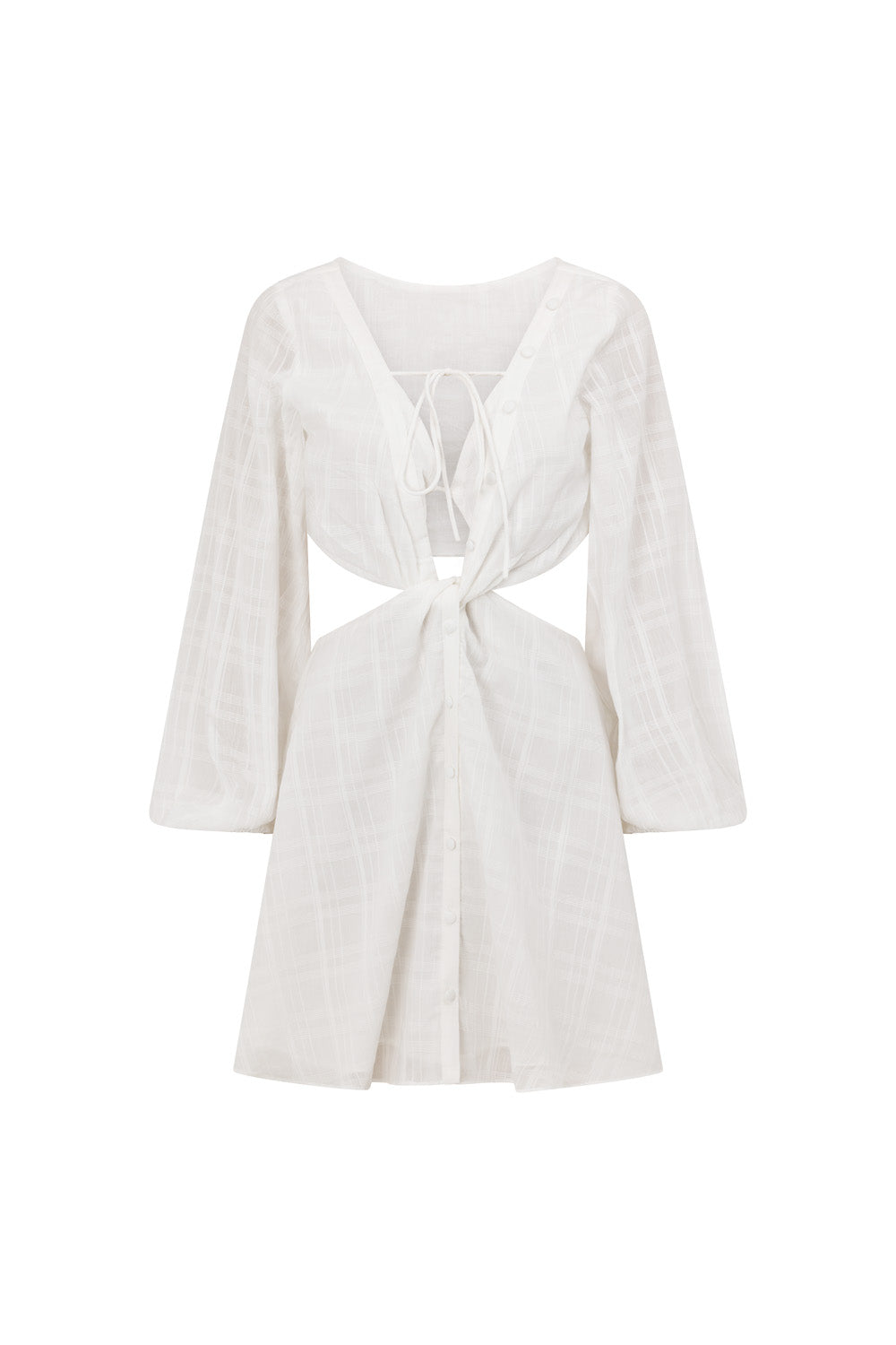 Sabo's Exclusive Lightweight Cotton Caycee Cutout Dress for Long Lunches