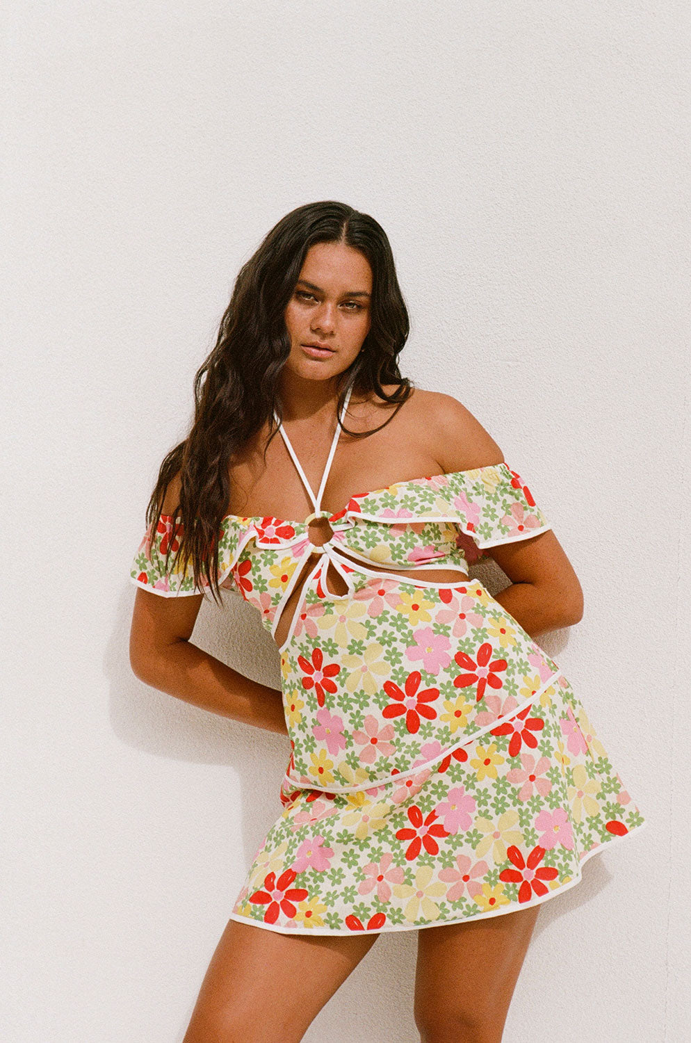Unique Delaware Cutout Sample Dress with Small Flaw