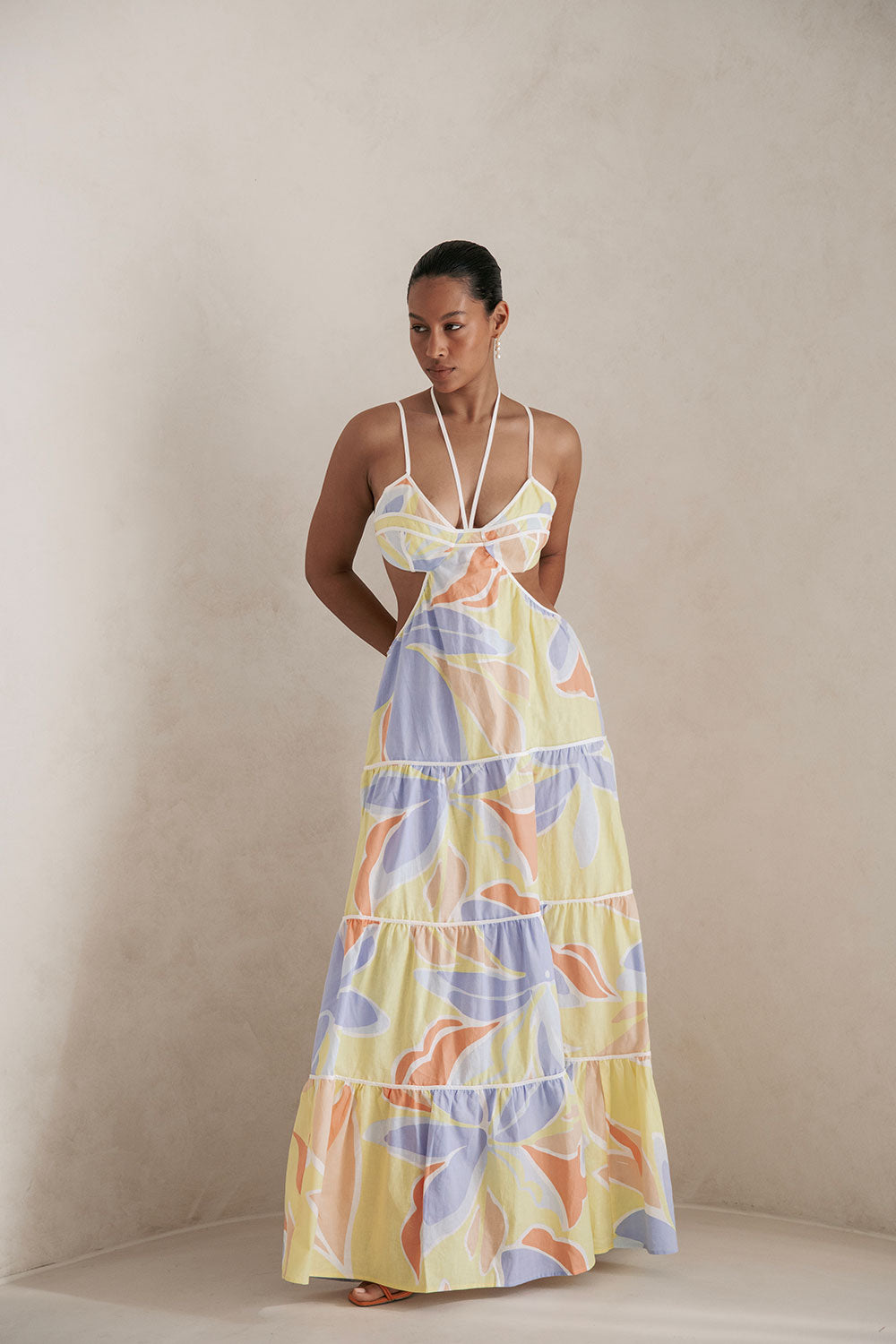 Stylish Elia Purple Montana Dress with Unique Design