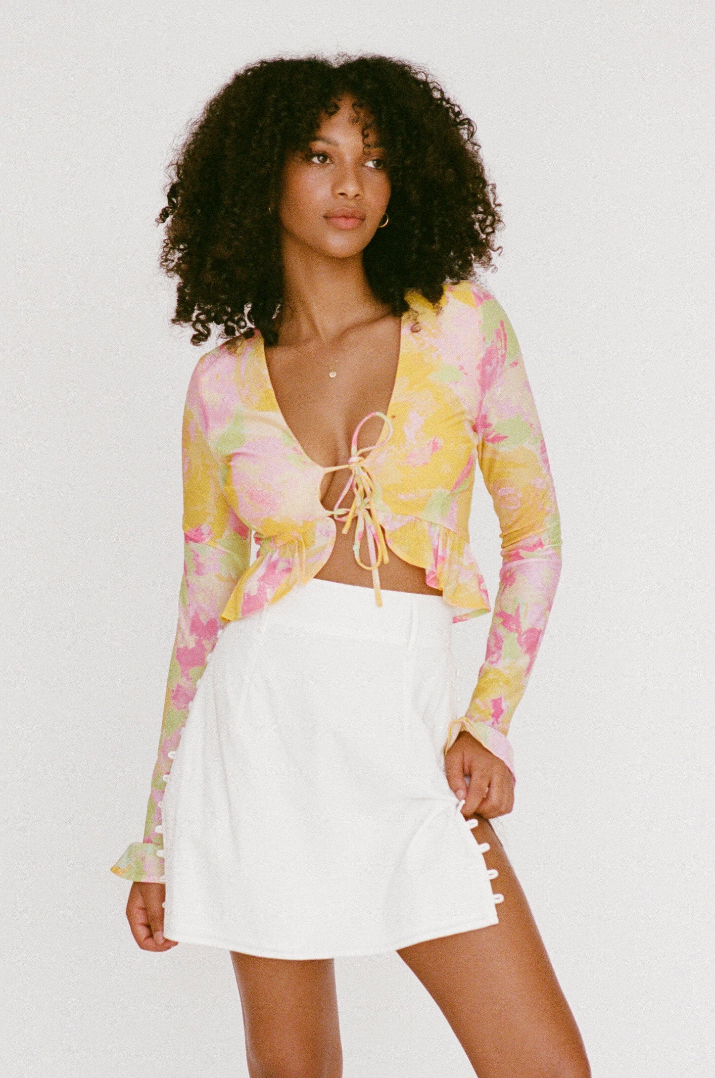 Unique Khara Frill Top Sample with Minor Flaw