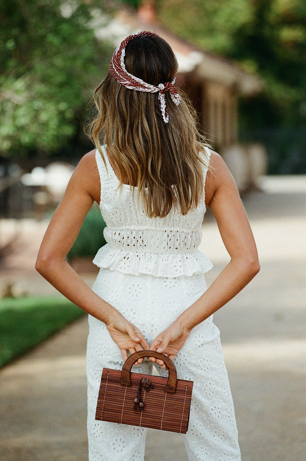 Exclusive Mackenzie Eyelet Top - One - of - a - Kind XS Sample