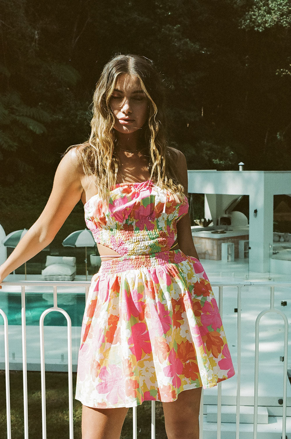 Exclusive Bianca Shirred Dress - Perfect XS Sample for You