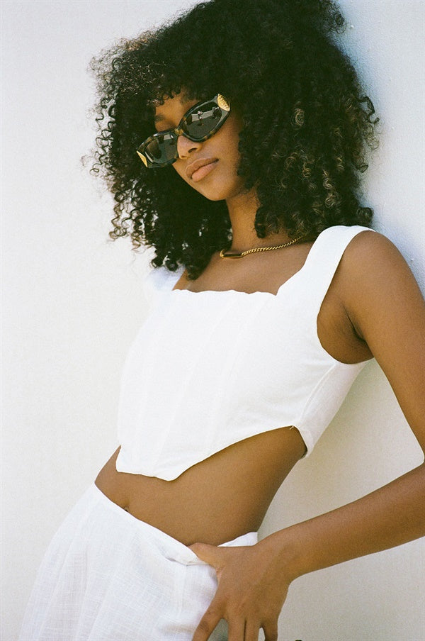 Unique Ritz Top Sample with Faint Shoulder Strap Soiling