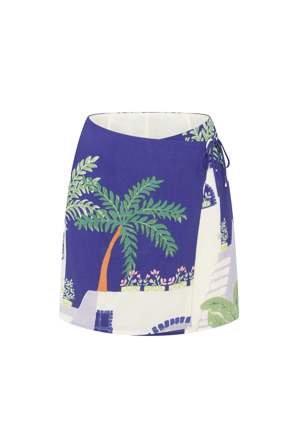Fashionable Vista Blue Cheyna Skirt - Sample Piece