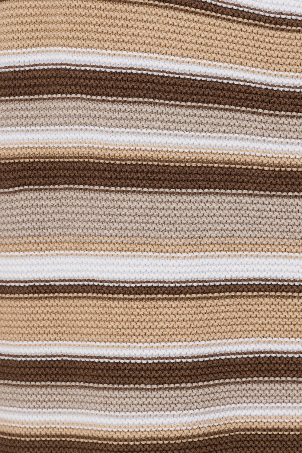 Unique Zessi Cocoa Stripe Knit Shorts - One - of - a - Kind Sample