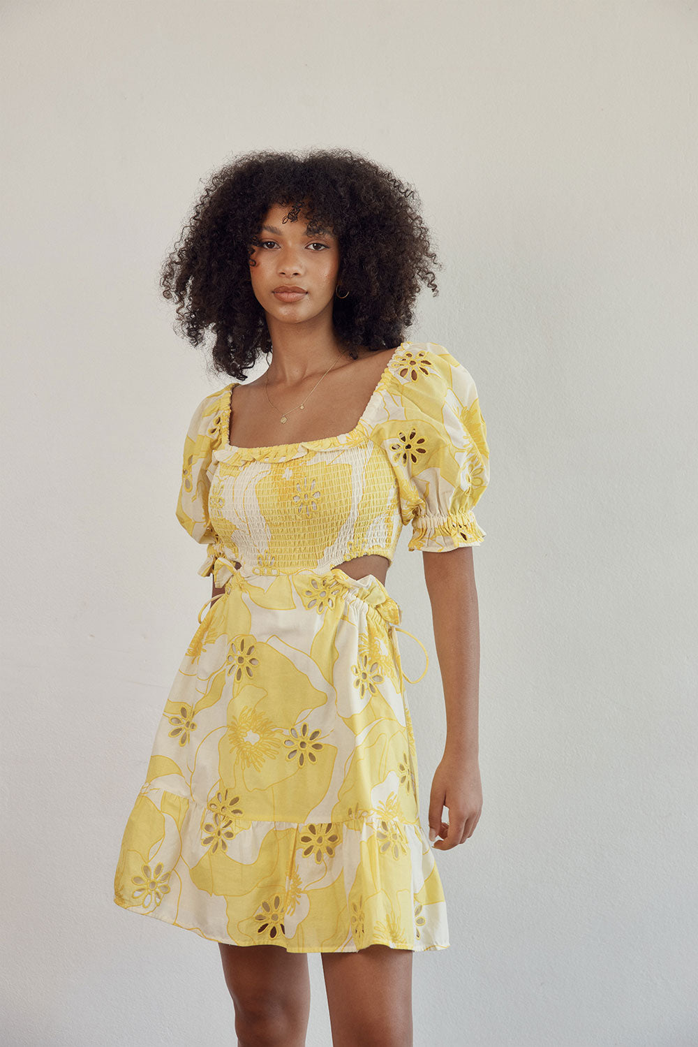 Exclusive Sample of Mariz Shirred Women's Dress