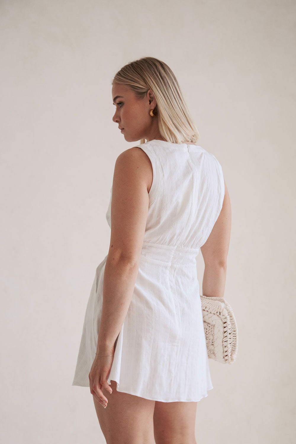 Exclusive White Shaelagh Dress - A Unique Sample Piece