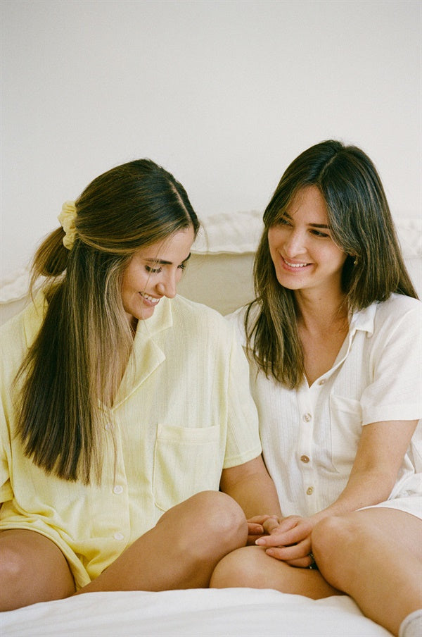 Siesta Lemon Pajama Top - Super Soft and Comfy Sleepwear