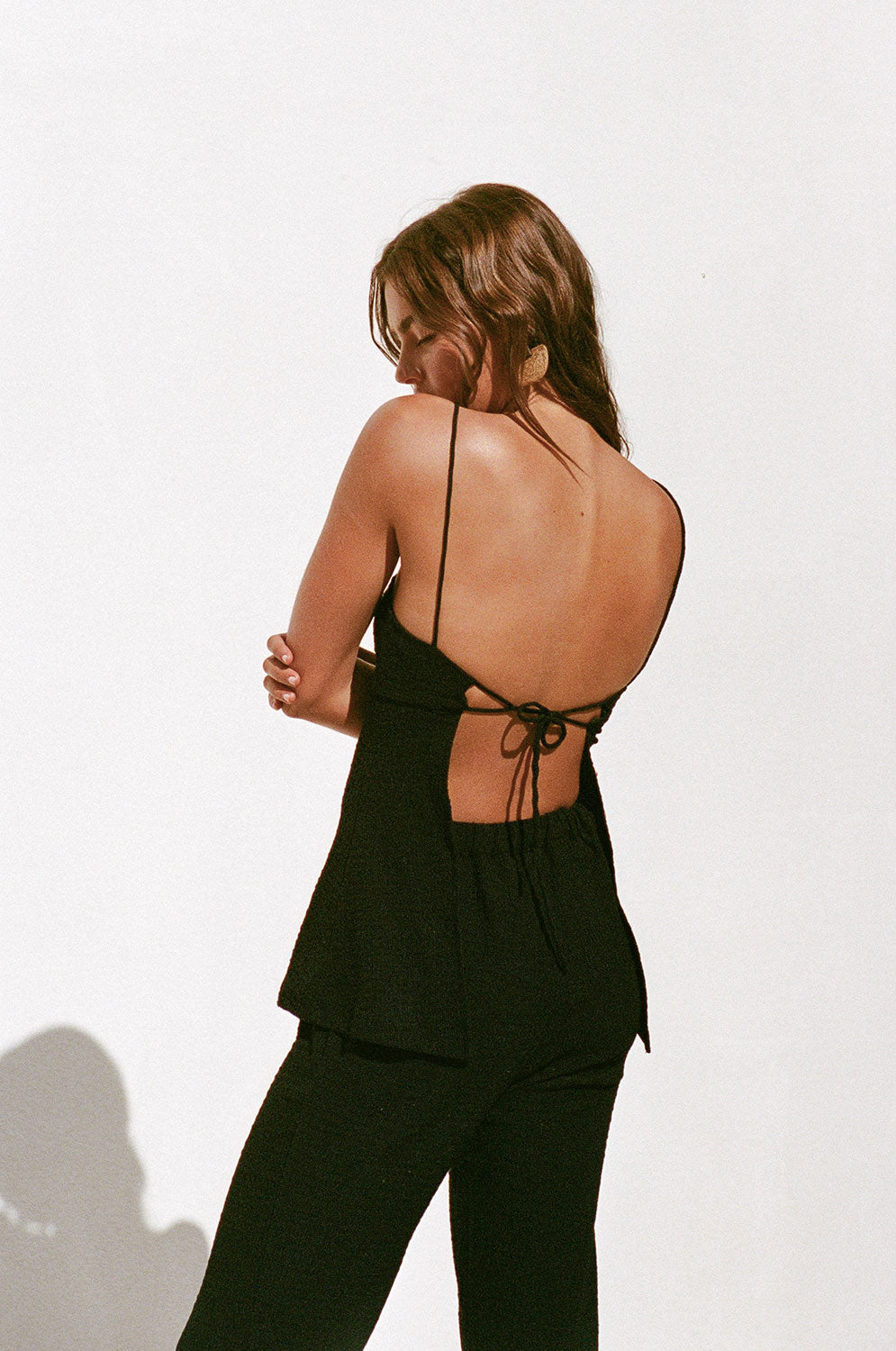Black Ashton Women's Jumpsuit - A Stylish All-Day Attire