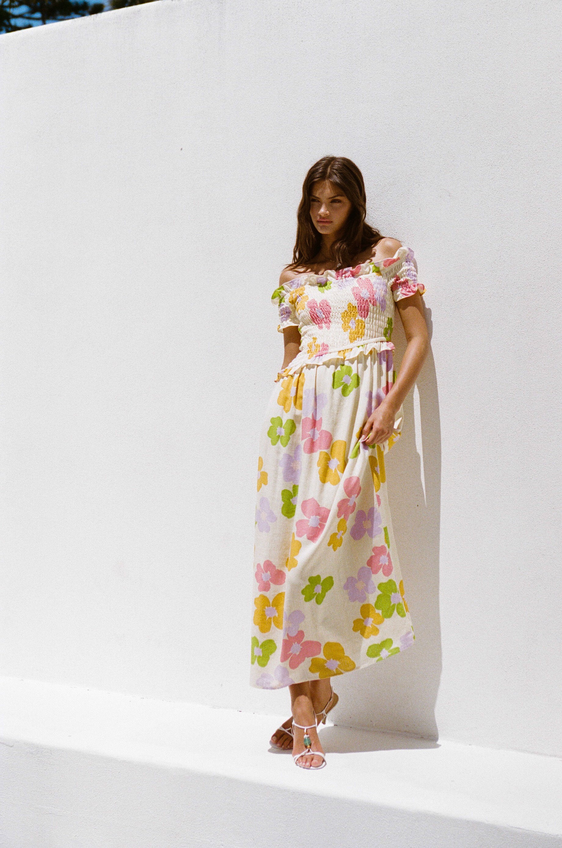 Exclusive Tutti Daisy Floral Mireya Women's Midi Dress
