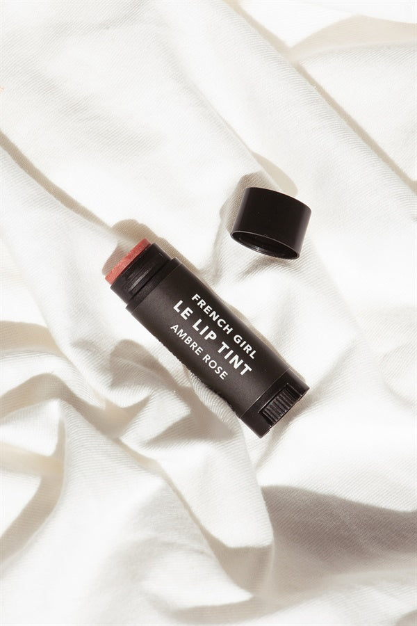 French Girl Luxury Le Lip Tint in the Alluring Shade of Ambre Rose for All-Day Wear