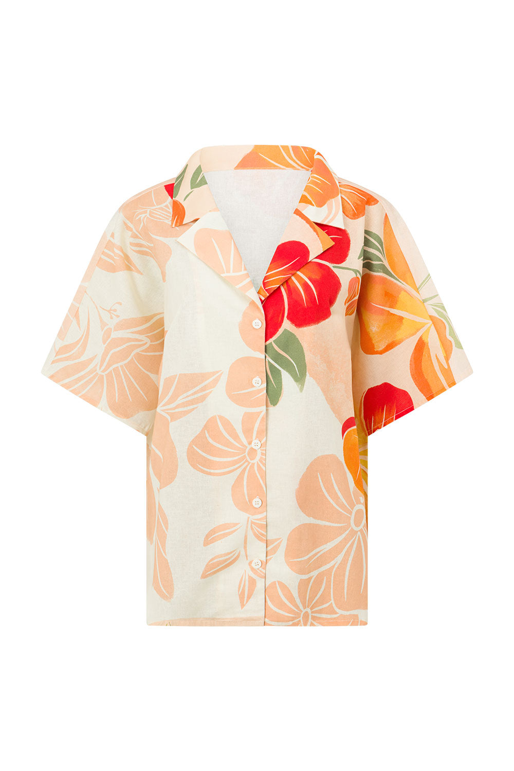 Stylish Women's Chey Top Featuring Exclusive Petal Scarf Print