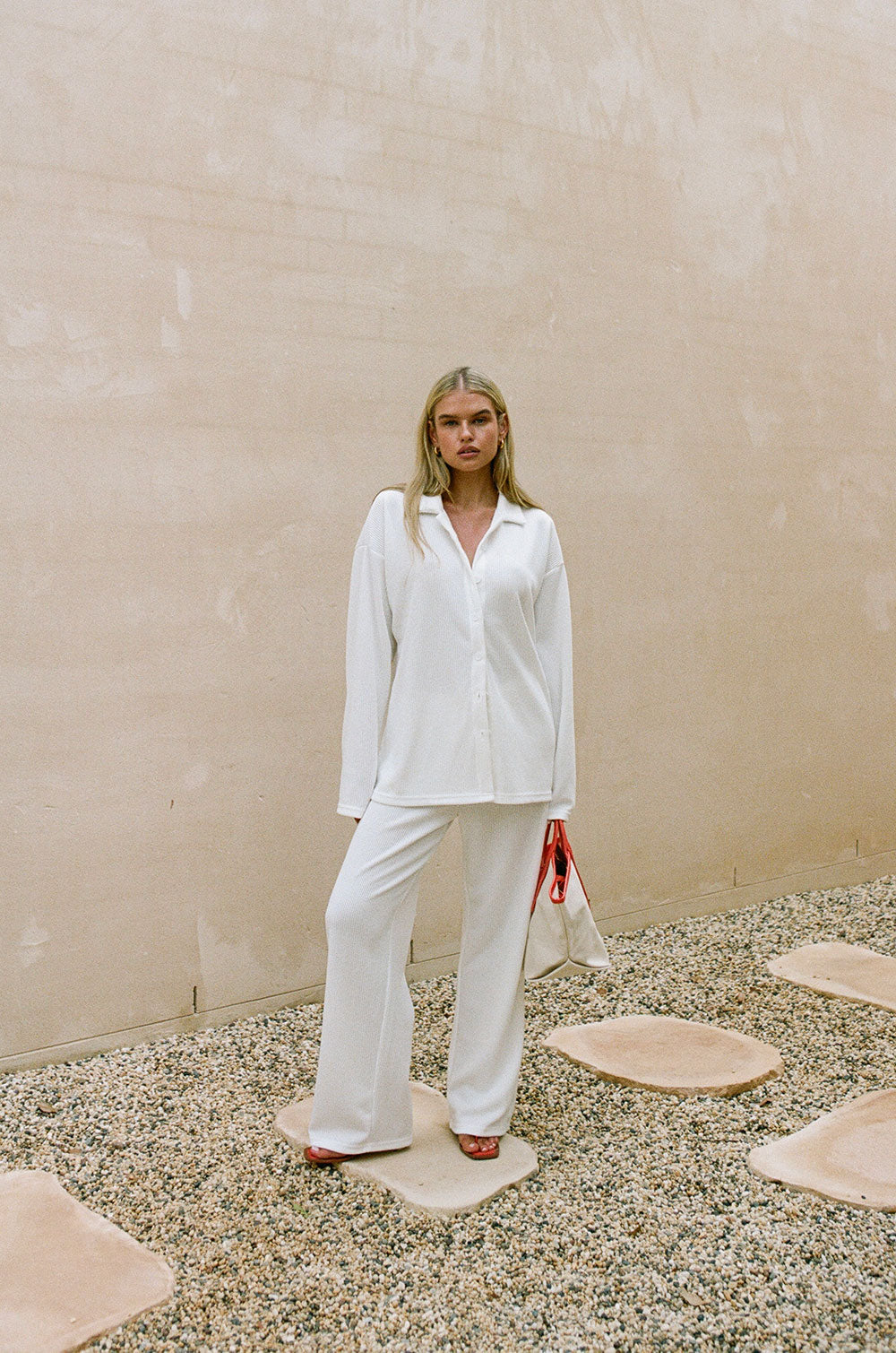 Sabo's Exclusive Soft White Lenni Top for Easy Wear