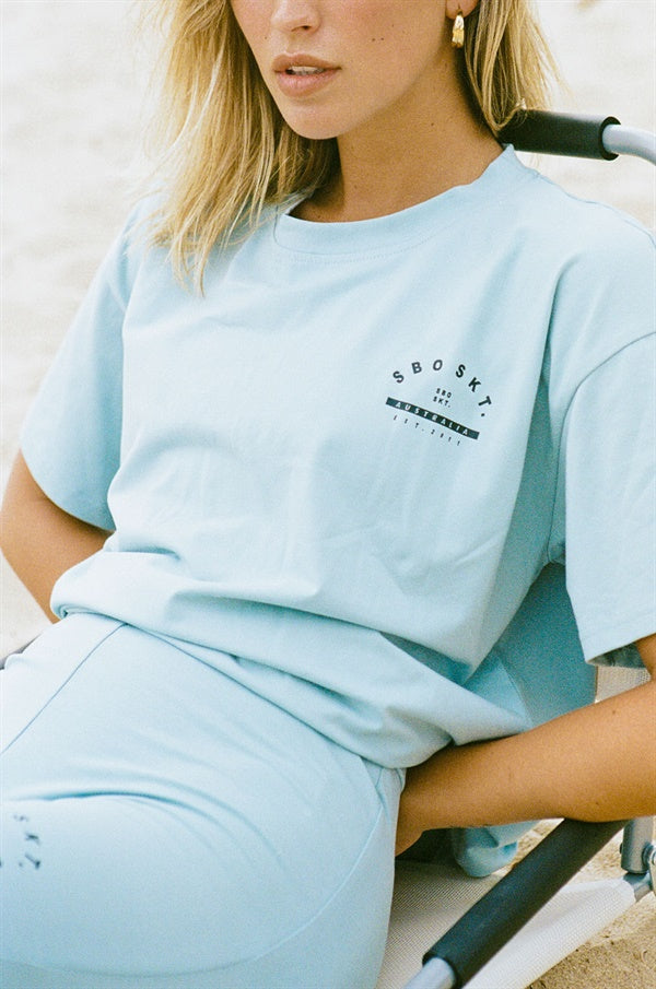 Stylish Teal Cotton - Blend Kyrie T - Shirt for Easy Wear