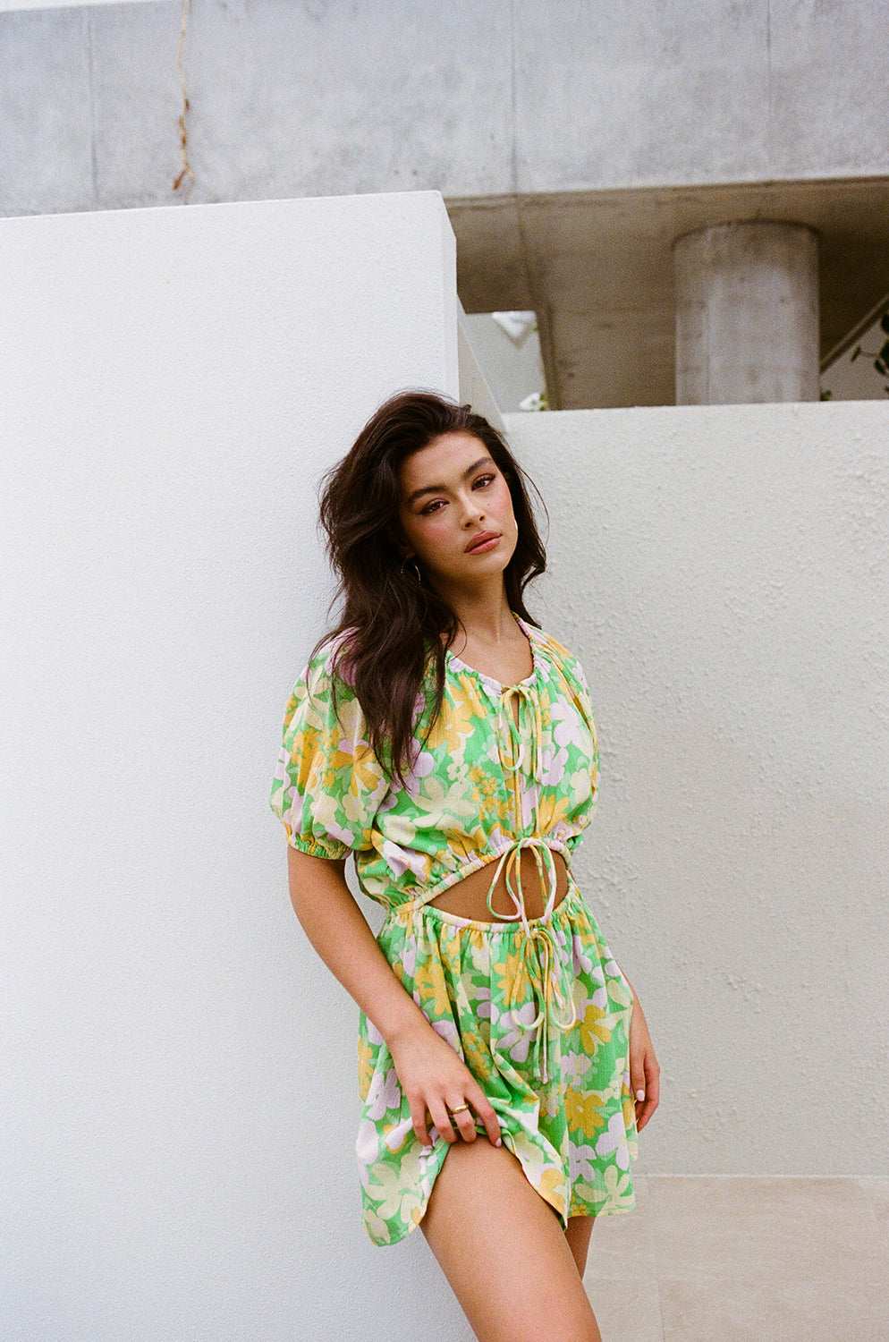 Juniper Green Women's Summer Milo Dress for Vacation and Dining