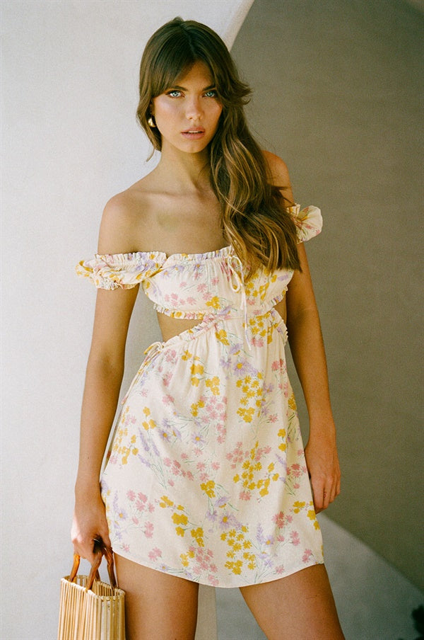 Exquisite Lashara Crepe Women's Dress from That French Song Collection