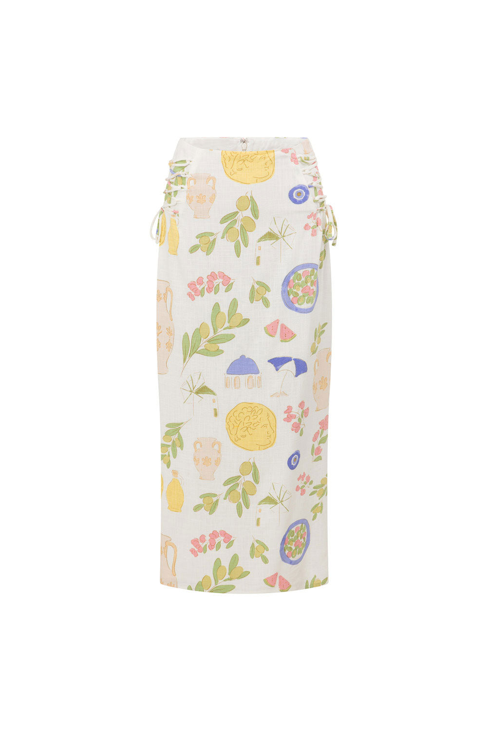 Unique Joslin Skirt Inspired by Greece - A Special Sample Piece
