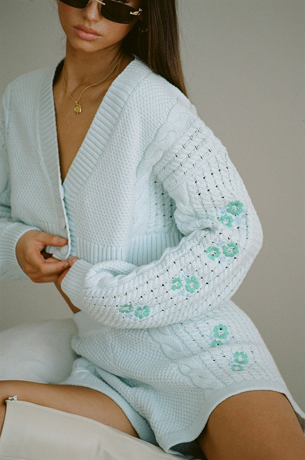 Gabbi Soft Cotton Blend Knit Cardigan for Cooler Months