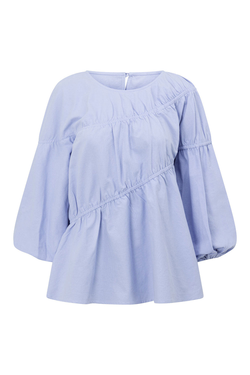 Akel Blue Relaxed-Fit Women's Top