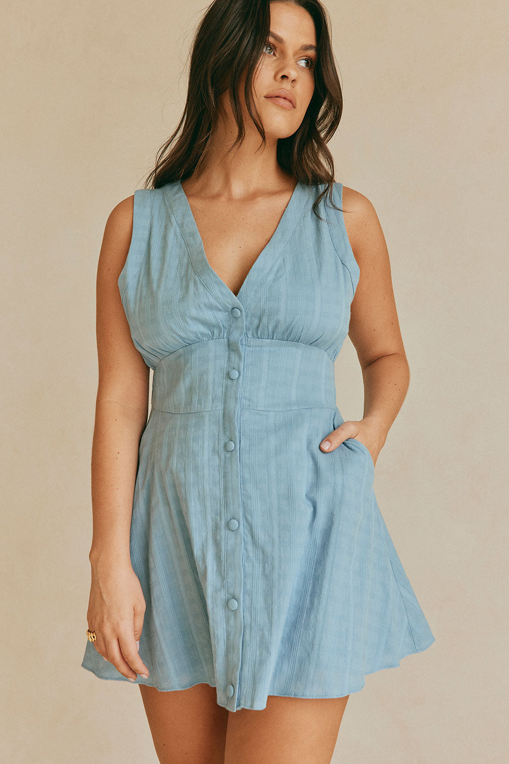 Unique Blue Shaelagh Sample Dress for Fashion Lovers