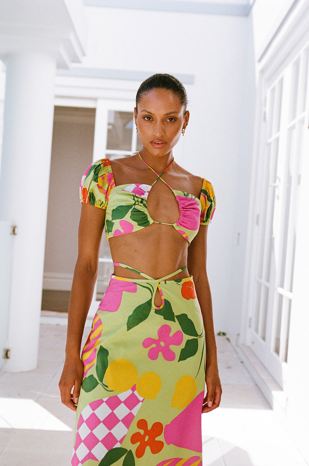 Exclusive Damini Vaso Verde XS Sample Top for Fashion Lovers