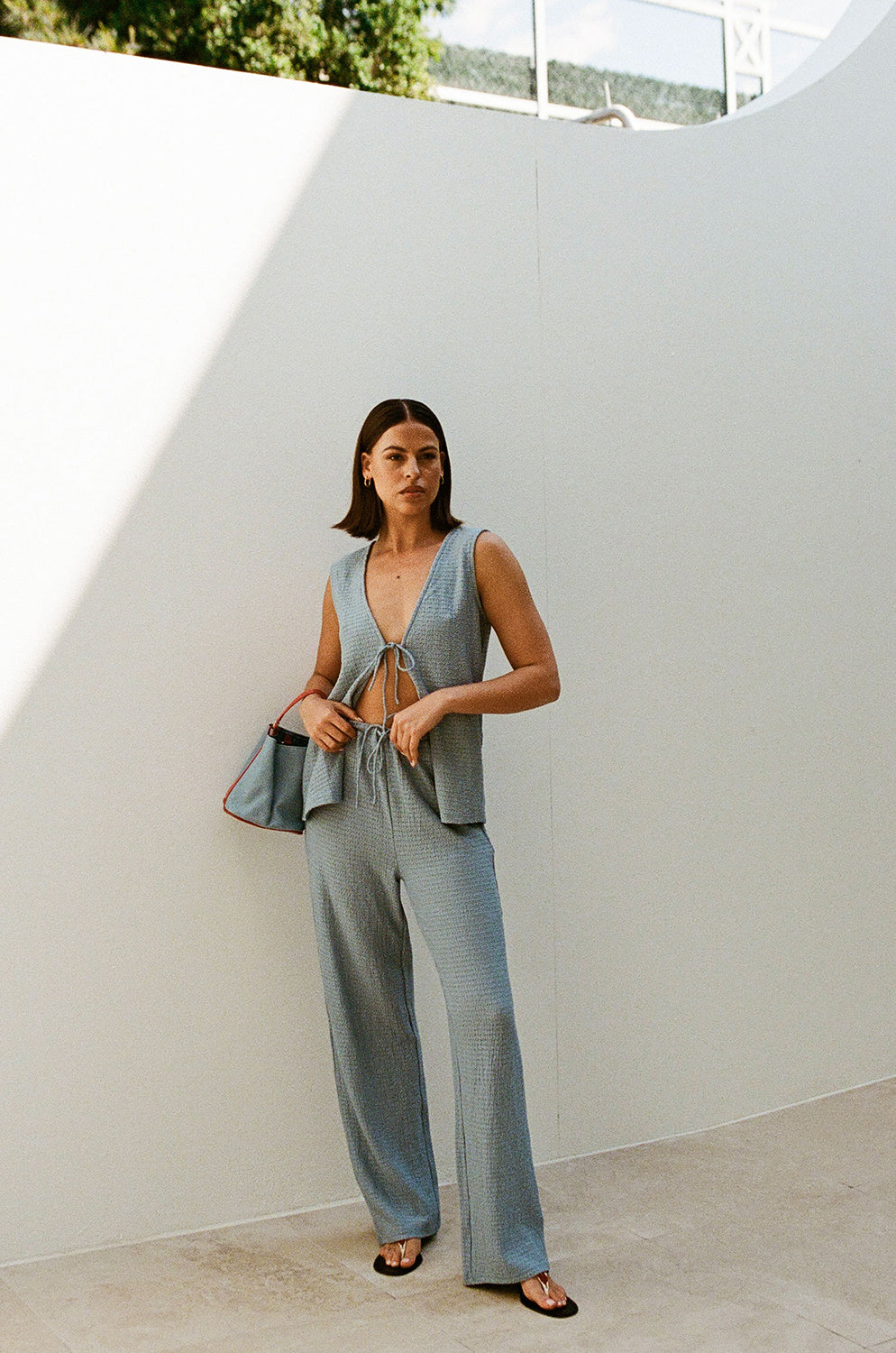 Stylish Blue Marina Women's Trousers