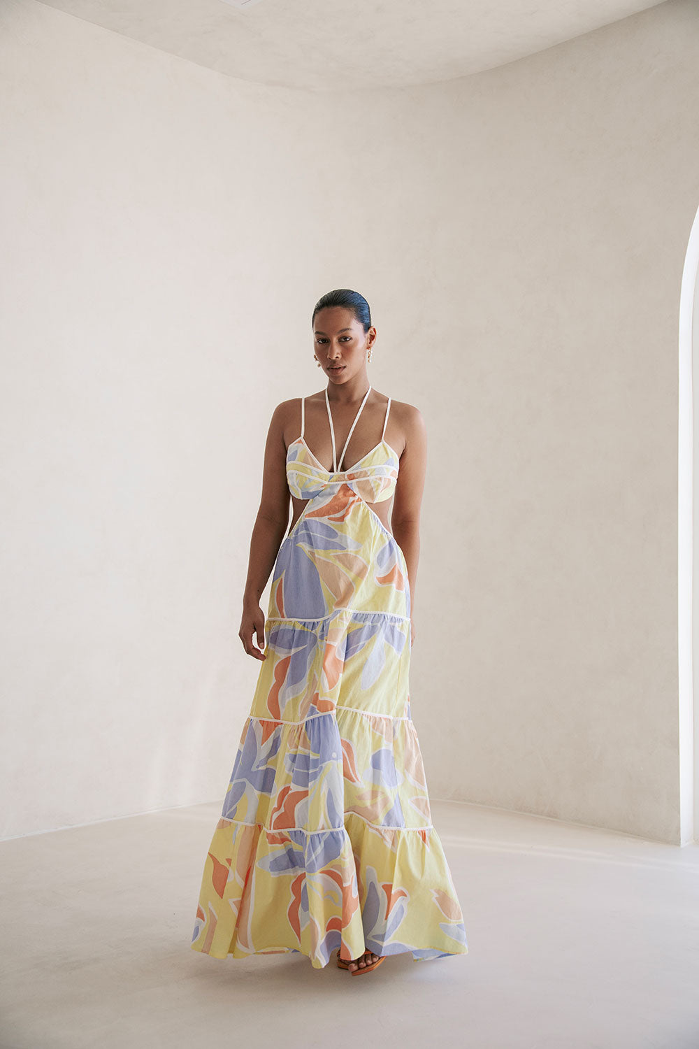 Stylish Elia Purple Montana Dress with Unique Design