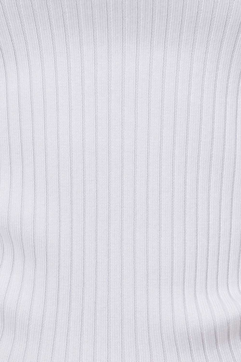 Elegant White Ribbed Knit Nolana Midi Skirt for Fashionable Women