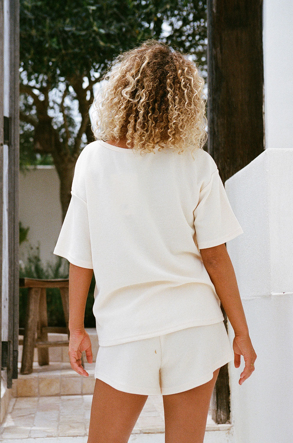Sabo Skirt Butter-colored Kairo Shorts - Exclusive Sample for Size XS