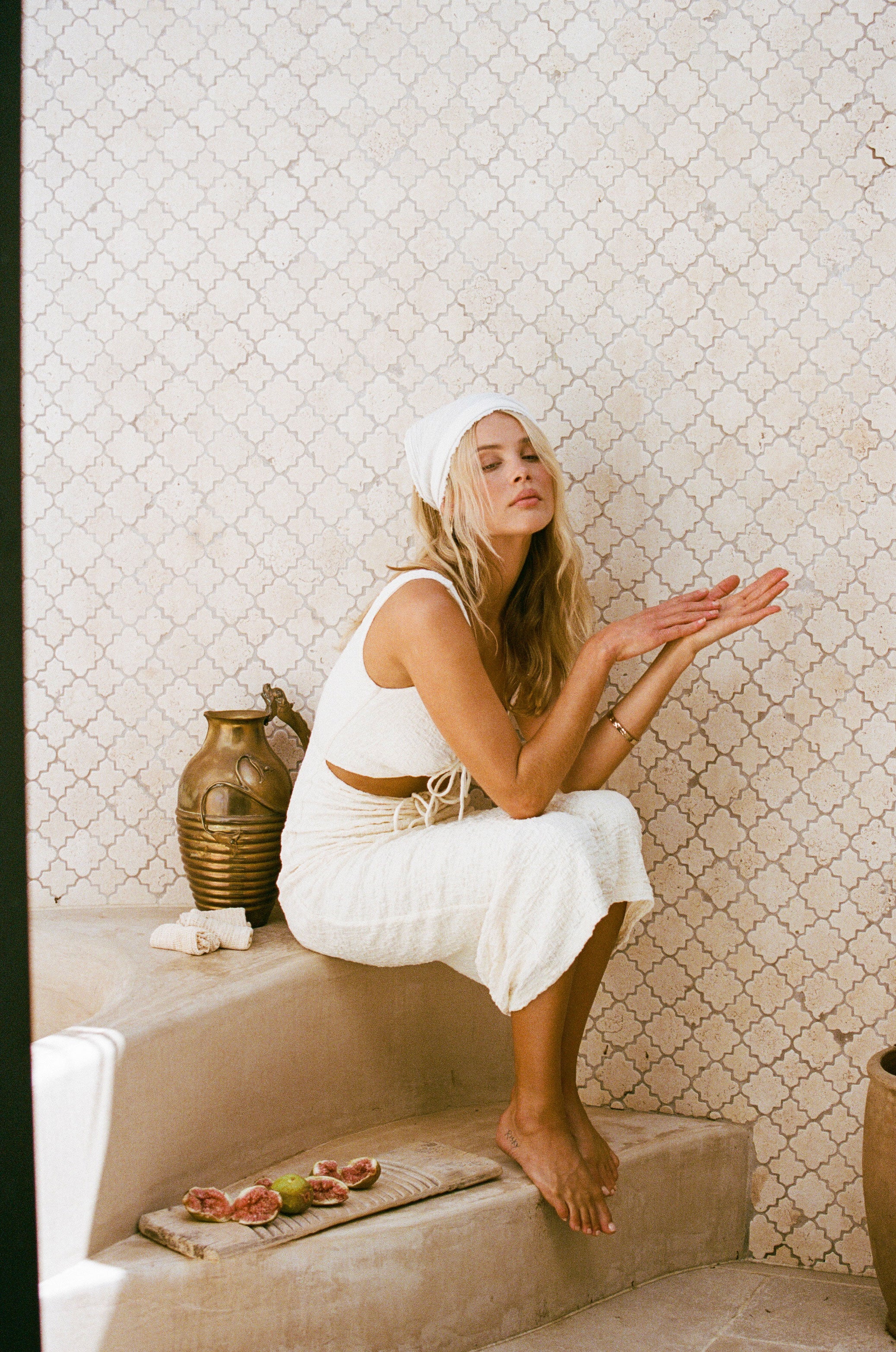 Exclusively Designed Sabo Emmi Midi Dress for Neutral Color Lovers