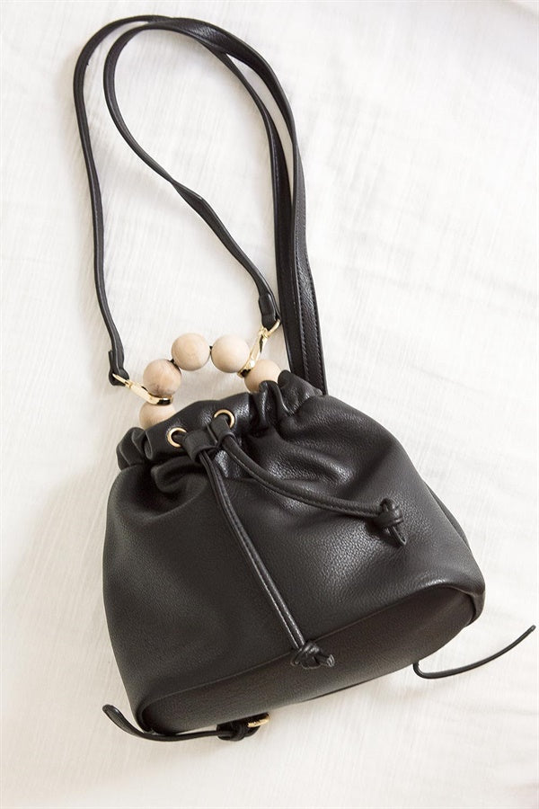 Sabo Exclusively Designed Mini Black Vegan Leather Raven Style Backpack
