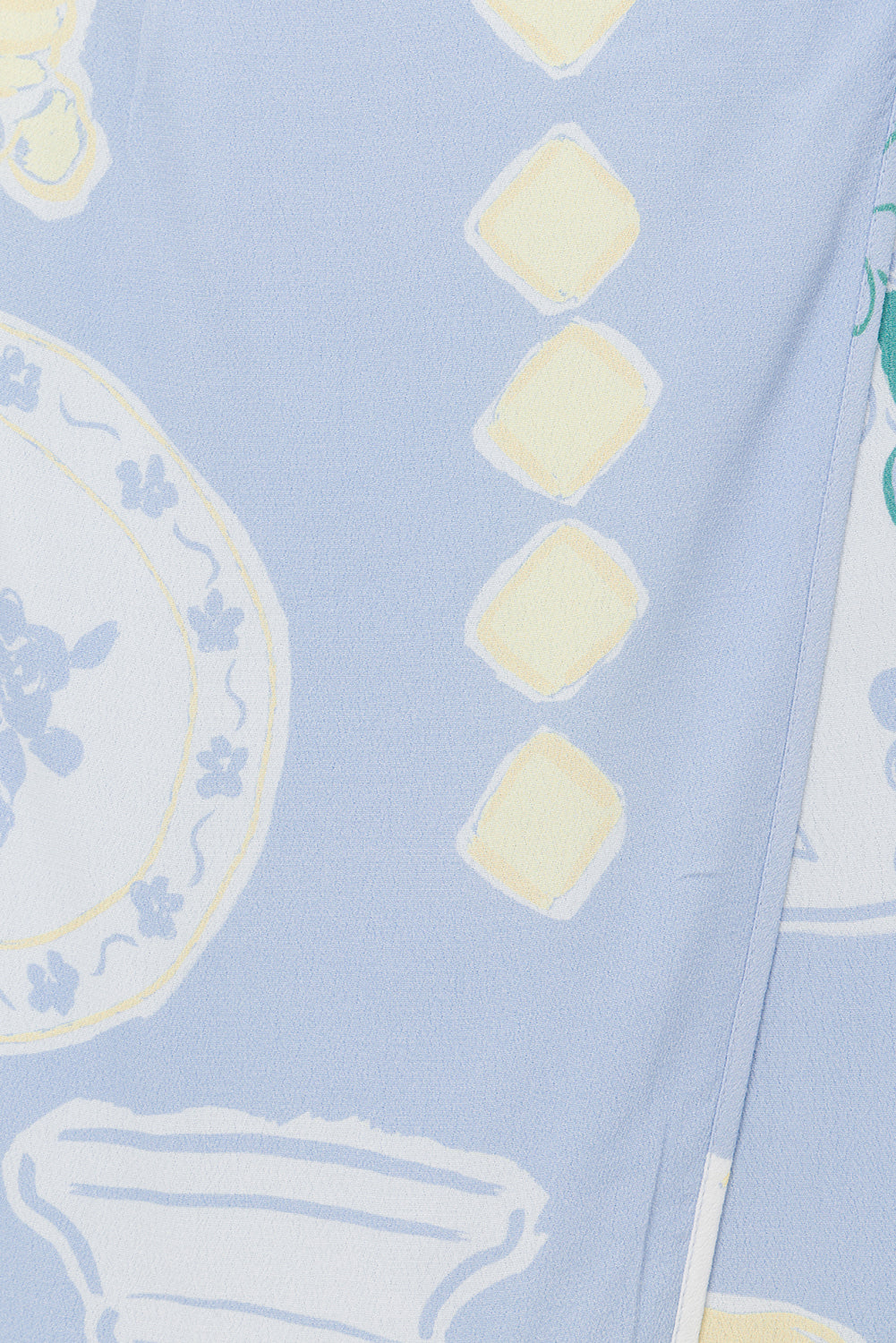 Unique Stalla Wrap Skirt in Ciao Blue - Exclusive Fashion Item