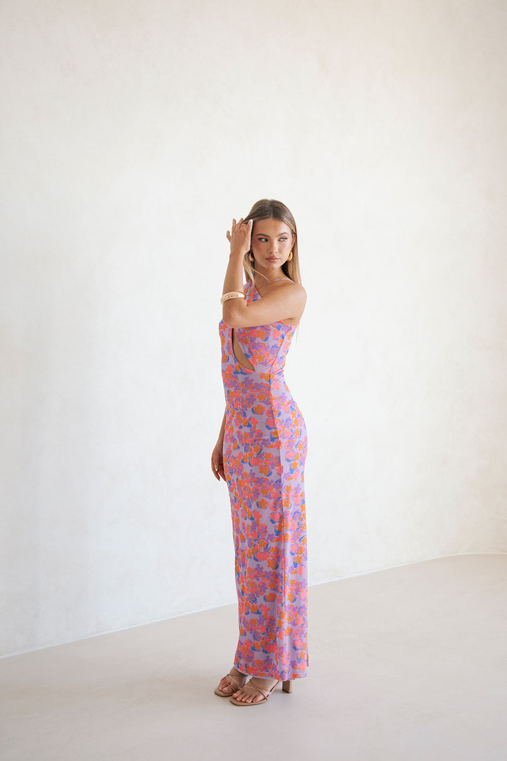 Exclusive Tranquillo Print Maxi Dress for Special Occasions