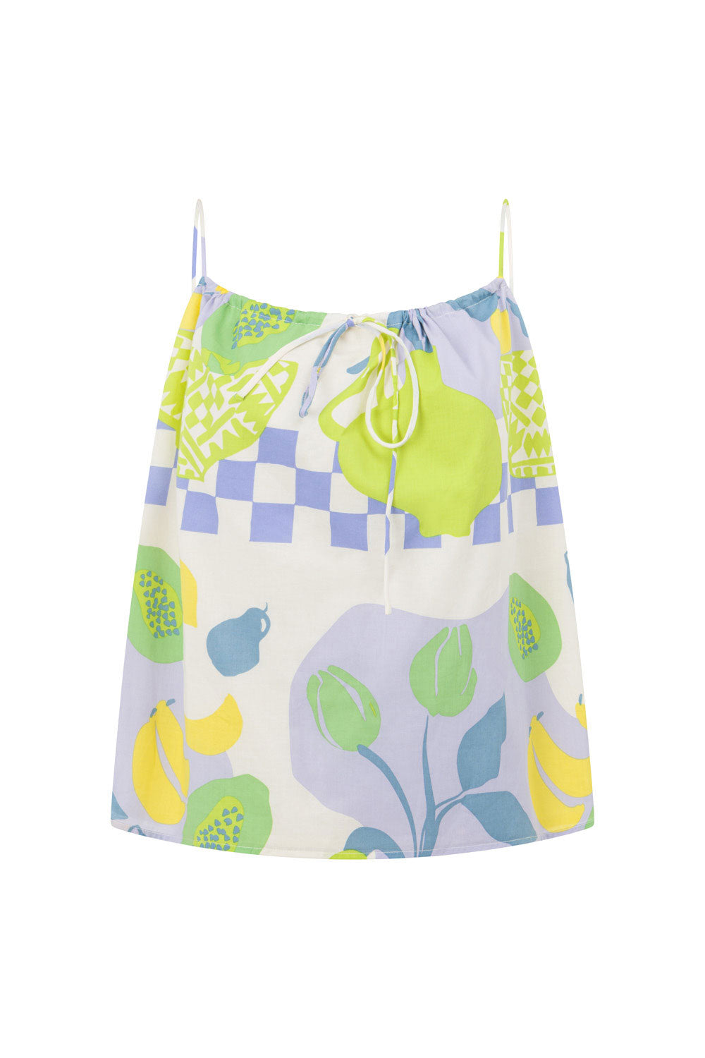 Stylish Palazzo Jetta Top with Exclusive Dolce Verde Print