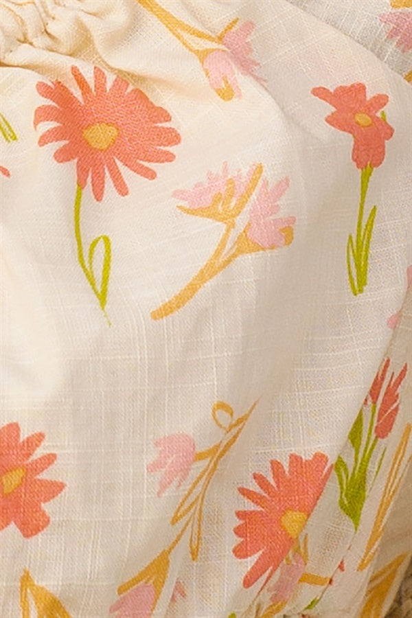 Sabo's Exclusively Designed Oria Women's Floral Print Cotton Dress