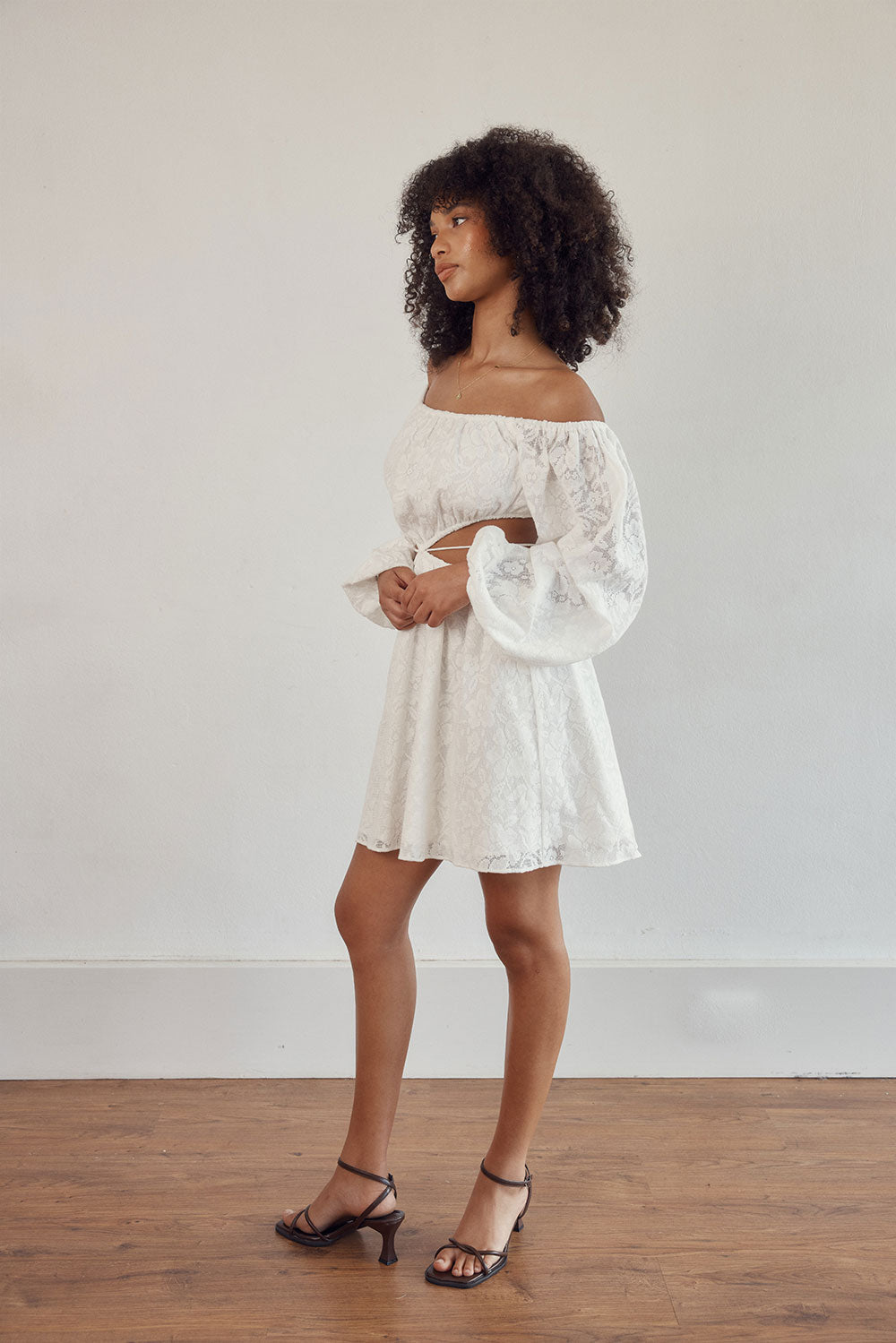 Unique Sample of Naiya Off - the - Shoulder Women's Dress
