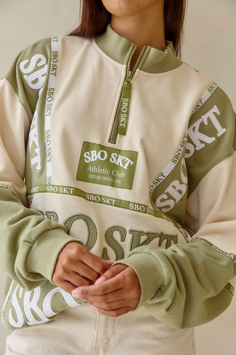 Exclusive Terry Fabric Berlin Style Sample Sweater